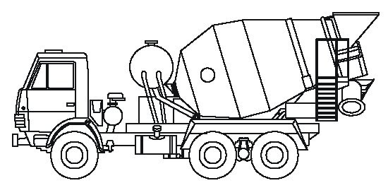 		Автобетоносмеситель СБ-172-1