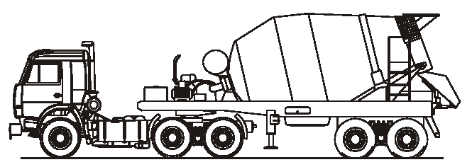 Автобетоносмеситель СБ-211